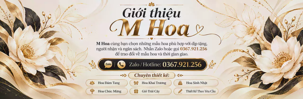Ảnh bìa Shop hoa tươi Xã Long Sơn Hồ Chí Minh - Chọn hoa vừa ý, gửi trao tận tâm